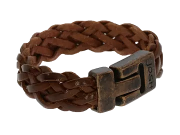 Braided leather bracelet Ido